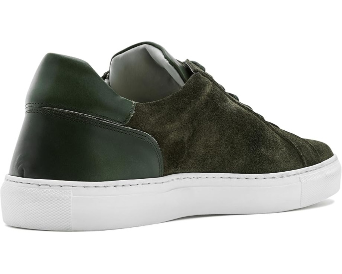 Кеды Robert Barakett Huberto из замши Balsam Green