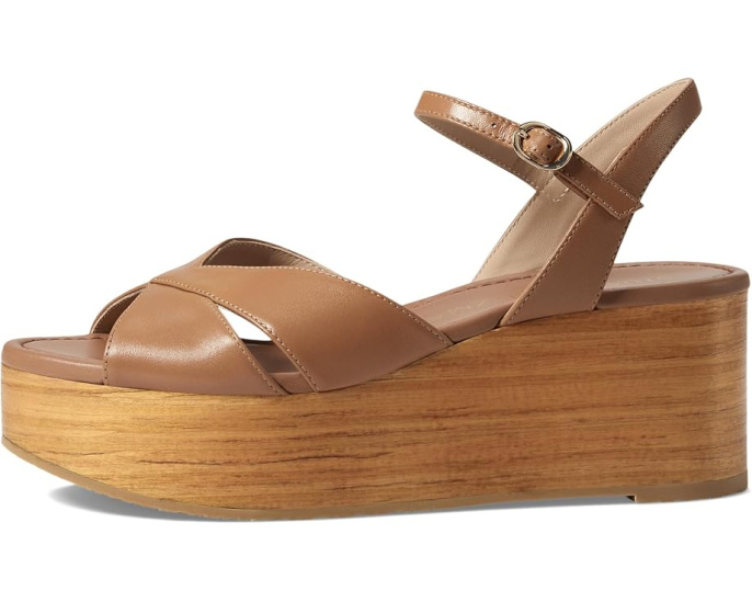 Босоножки Carmen Midi Wedge на танкетке Stuart Weitzman