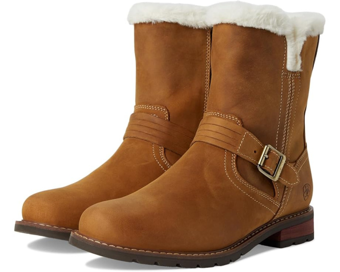 Ariat Savannah Sherpa Waterproof ботинки кожа с замшевым эффектом