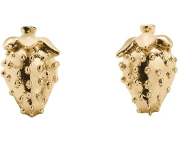 Серьги-гвоздики Kate Spade New York Secret Garden в форме клубники