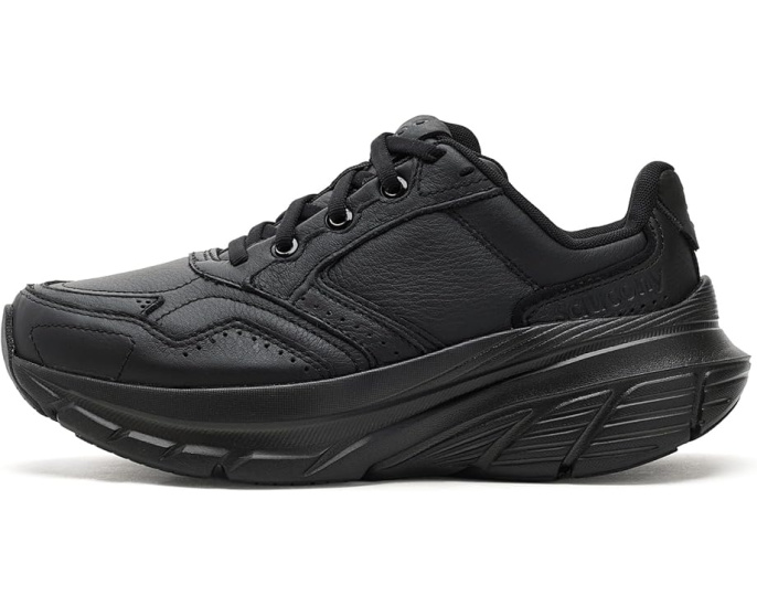 Кроссовки Guide Metro Le с максимальной амортизацией и кожаным верхом Saucony