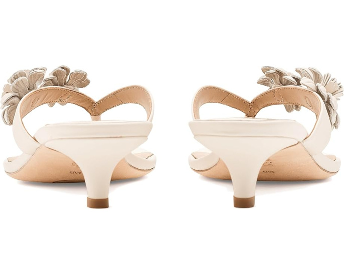 Lauren Ralph Lauren Francesca сандалии из мягкой кожи Nappa с цветочной отделкой