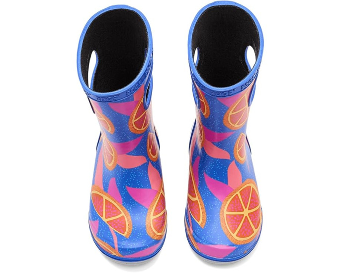 Детские резиновые сапоги Bogs Kids Skipper II с ручками для надевания