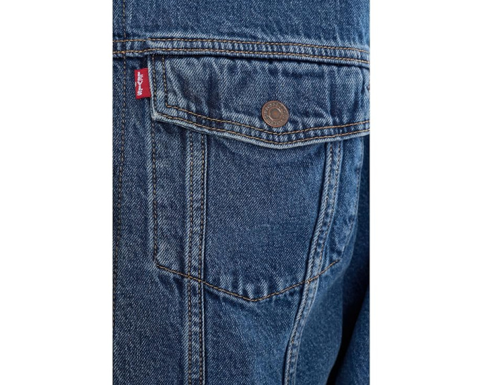 Levi's® Джинсовая куртка Collarless Crop Sherpa Trucker