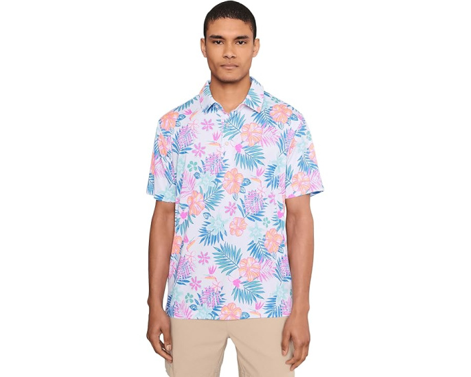 Поло Chubbies The Tropic Like Its Hot с защитой UPF 50+