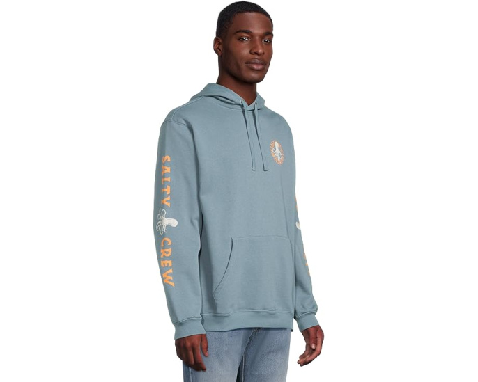 Толстовка Tentacles Fleece Salty Crew с капюшоном и принтом