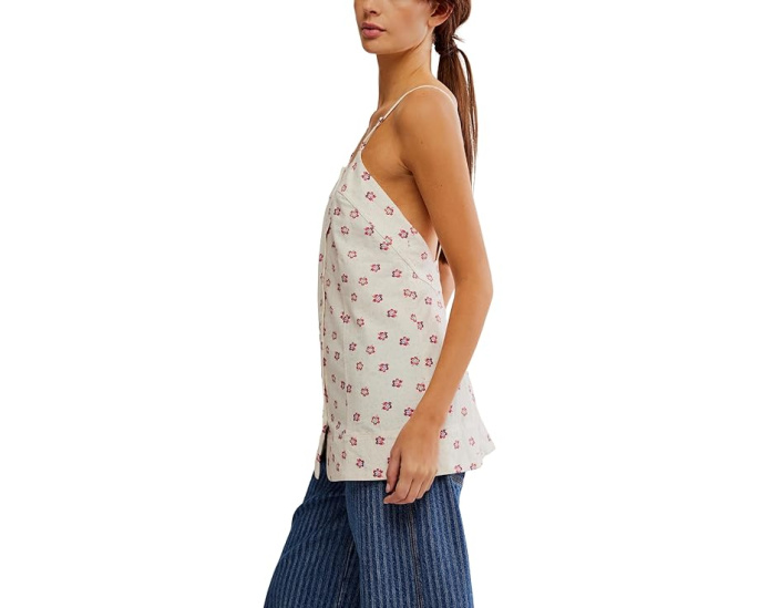 Туника Free People Maddie Printed Tunic с цветочным принтом