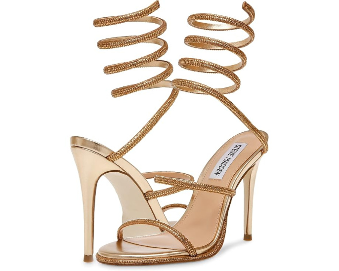 Босоножки на каблуке Steve Madden Exotica с камнями
