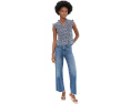 Топ NIC+ZOE Leopard Sketch Smocked Top с принтом леопарда