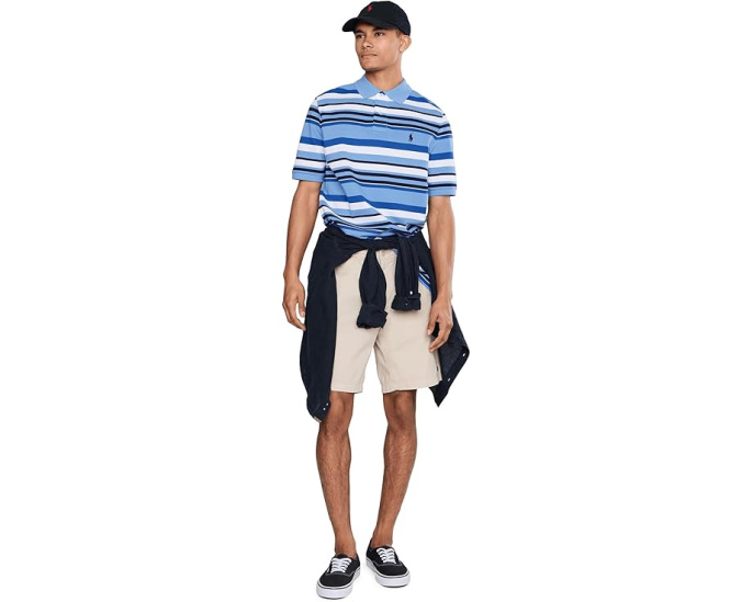 Поло Polo Ralph Lauren Classic Fit с морским принтом и якорем