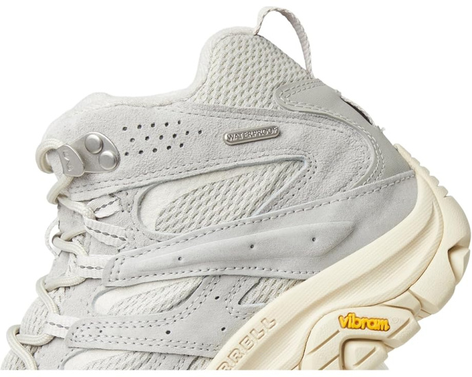 Ботинки Merrell Moab 3 Mid WP с технологией Air Cushion и подошвой Vibram