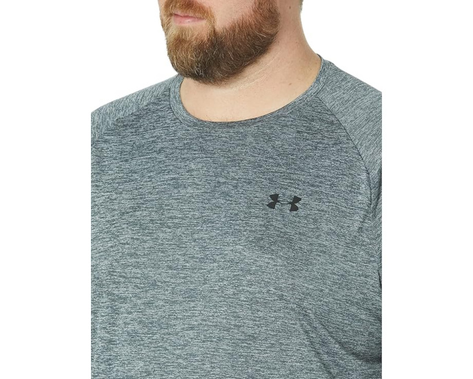 Under Armour футболка Tech 2.0 Long Sleeve Pitch Gray/Black