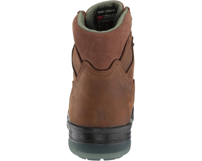 Утепленные ботинки Wolverine 6" I-90 Durashocks® со стальным носком и мембраной WP