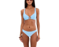 Купальник Seafolly Palermo Multi Fit Longline Tri Bra с пудрово-голубым цветом
