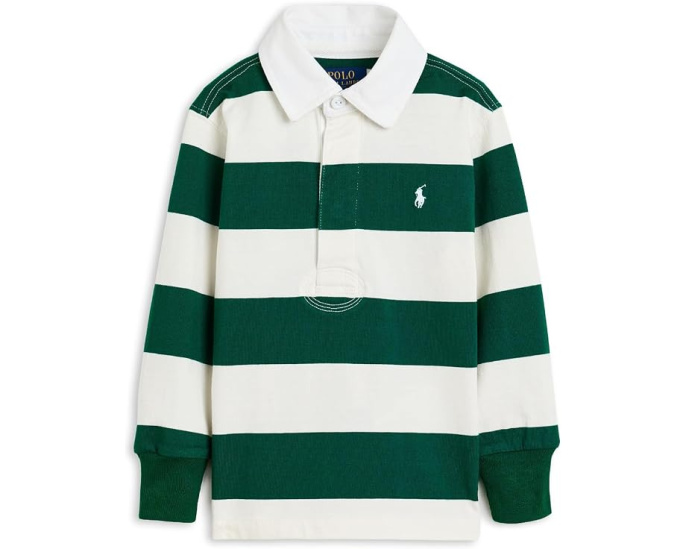 Детская регбийная рубашка Polo Ralph Lauren The Iconic Rugby для малышей