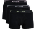 Набор из 3 трусов Lacoste 3-Pack Crocodile Logo Trunks с логотипом крокодила