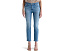 Джинсы AG Mari Mid-Rise Slim Straight Crop цвета атлантис
