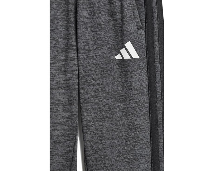 Детские тренировочные флисовые джоггеры с 3 полосками Adidas