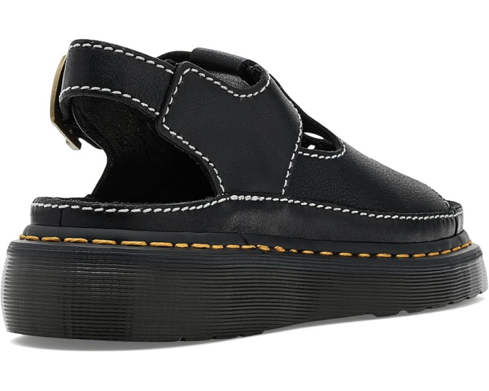Сандалии Dr. Martens Dunnet Flower с вырезом в виде цветка на платформе
