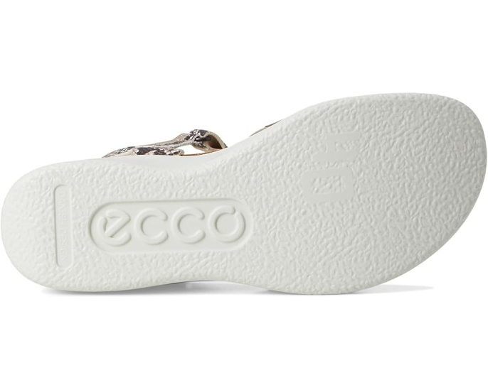 Босоножки ECCO Flowt Wedge Cork на пробковом каблуке с регулируемой лямкой