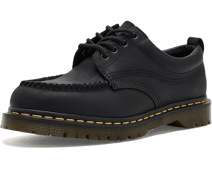 Ботинки Dr. Martens Lowell из кожи Crazy Horse черные