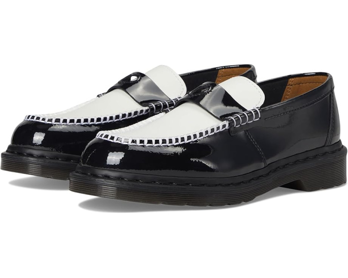 Лоферы Dr. Martens Penton Heart с вырезом в форме сердца и ремешком