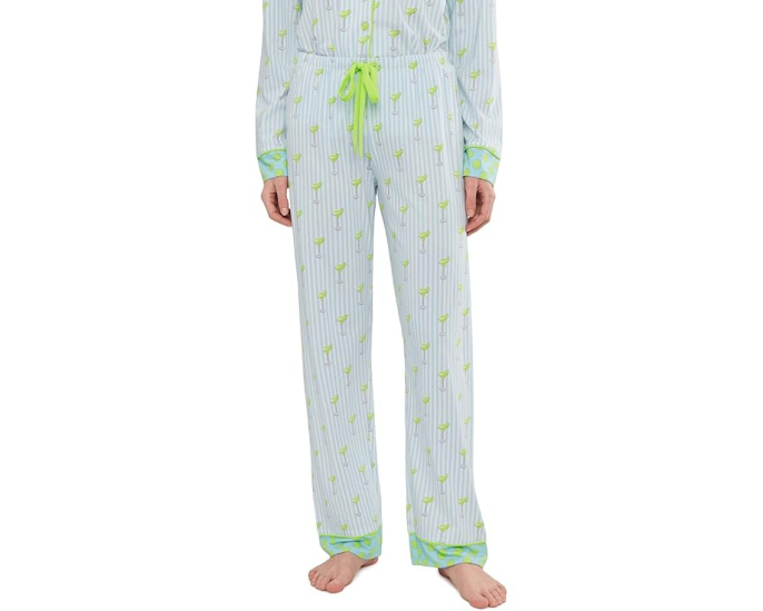 P.J. Salvage пижамные брюки Playful Prints с регулятором