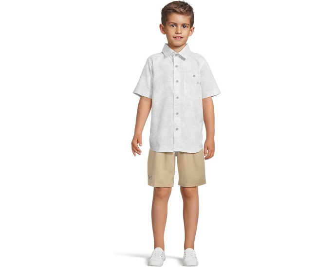 Under Armour Kids рубашка Camo Fish с короткими рукавами