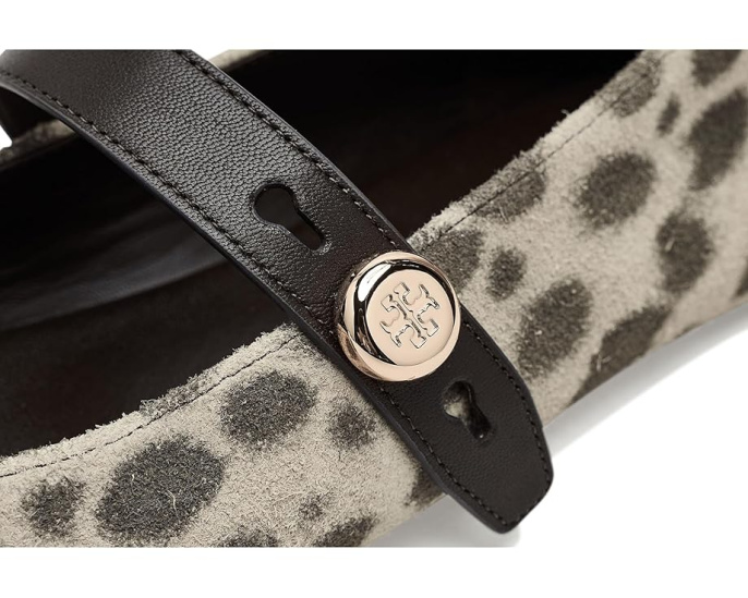 Сандалии Tory Burch Pierced Slides с перфорацией и квадратным носком