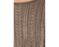 Свитер Sanctuary Cable Pointelle Popover с узором косичка