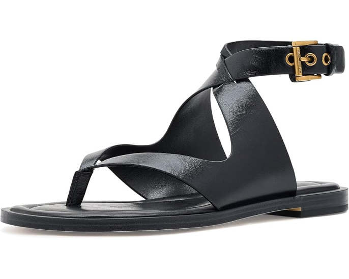 MICHAEL Michael Kors сандалии Irene Flat Thong с ремешком и плетеным верхом