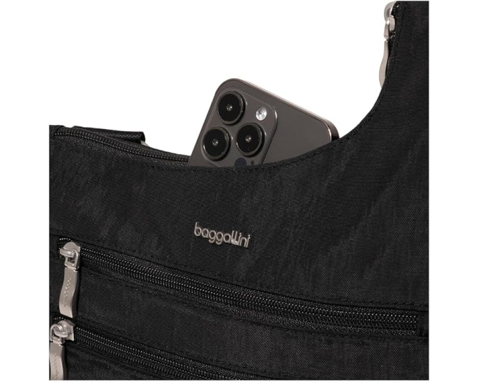 Узкий кроссбоди Drift Slim с карманом для паспорта Baggallini