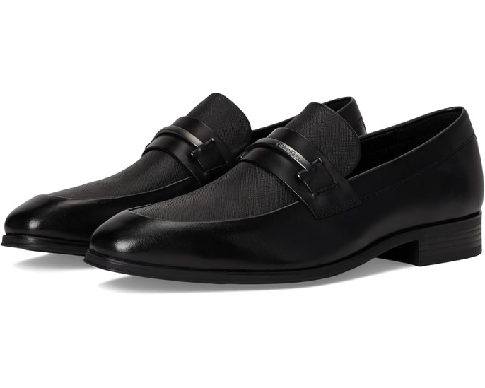 Лоферы Calvin Klein Dillie с металлическим акцентом и миндалевидным носком