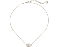 Elisa Statement Silver Pendant Necklace