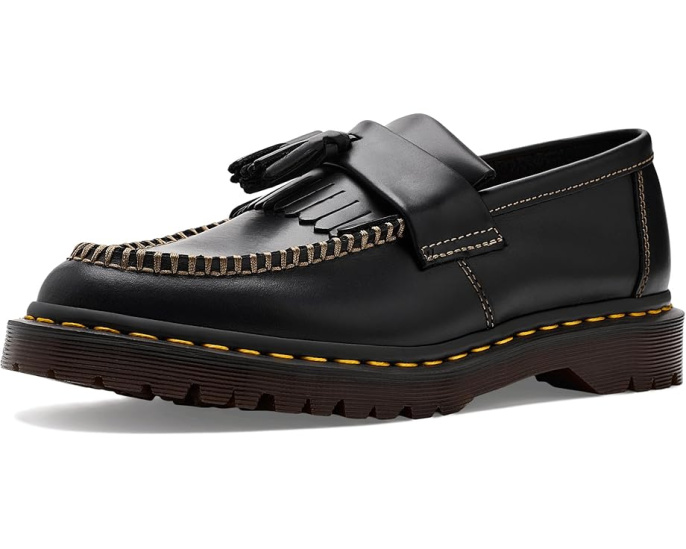Лоферы Dr. Martens Adrian Ben с бахромой и кисточкой