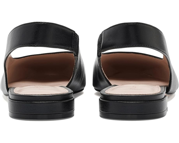 Босоножки Stassi Slingback Stuart Weitzman с леопардовым принтом на каблуке