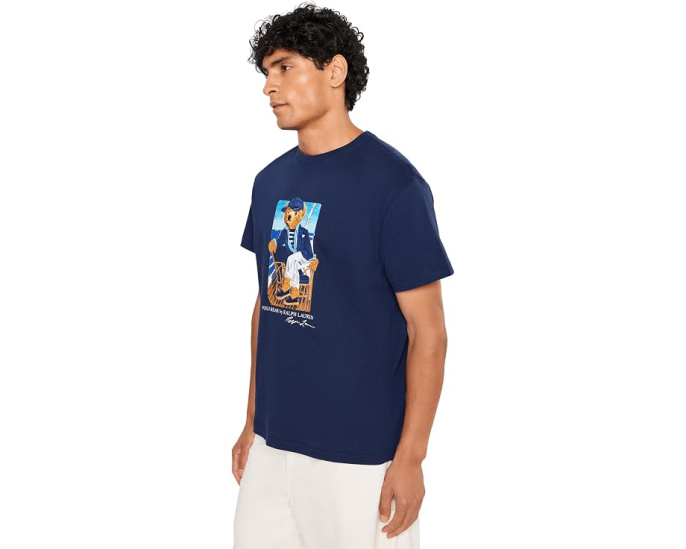 Футболка Polo Ralph Lauren Classic Fit с медвежонком Polo