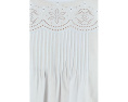Топ Madewell Embroidered Pintuck High-Neck с вышивкой