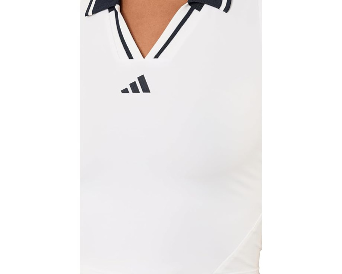 Топ теннисный Climacool Crop Tank Pro от Adidas с V-вырезом