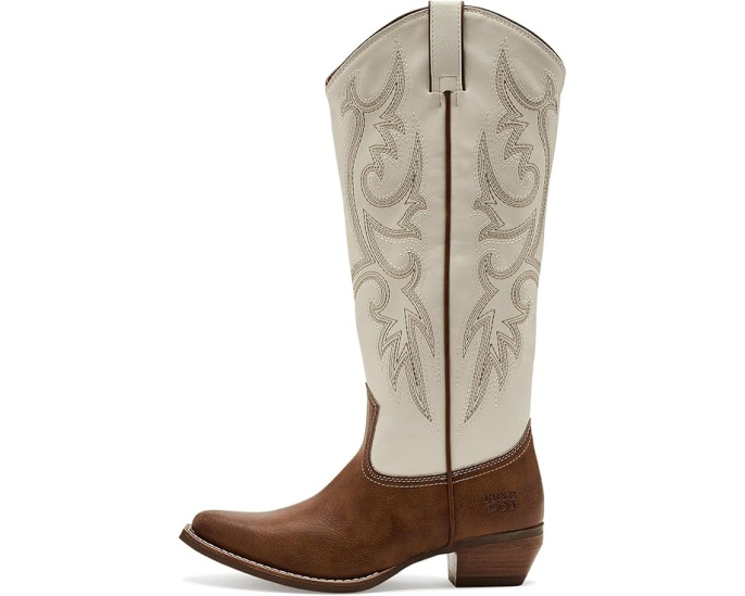 Сапоги FRYE AND CO. Irlene Tall Deco Stitch с вышивкой на голенище