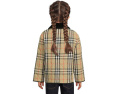 Куртка Burberry Kids Milo Check Quilted Jacket из стеганой ткани