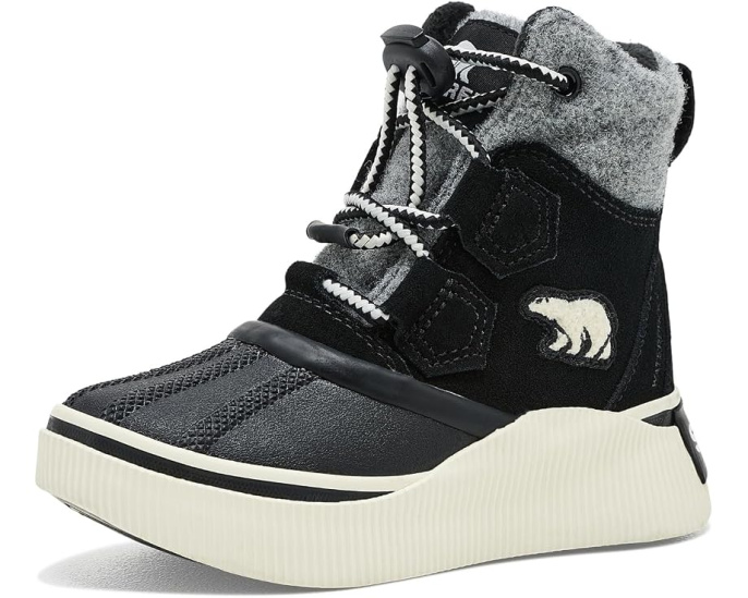 Детские ботинки SOREL Out N About IV Chillz Waterproof с меховой отделкой