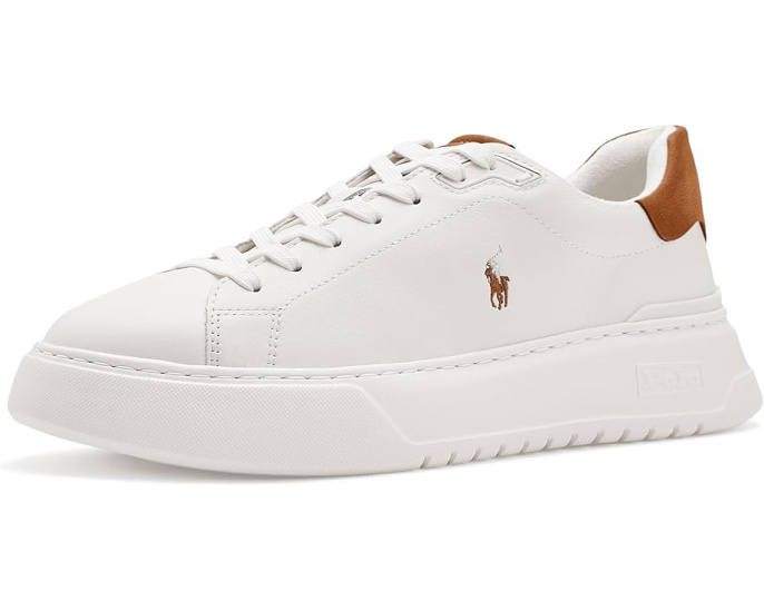 Кроссовки Polo Ralph Lauren RLite Court из мягкой кожи