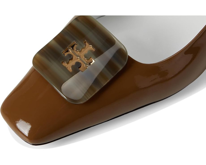 Туфли Tory Burch Georgia Slingback на каблуке 55 мм