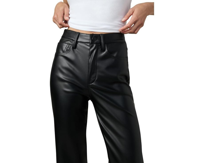 Брюки Joe's Jeans The Margot Vegan Leather из экокожи