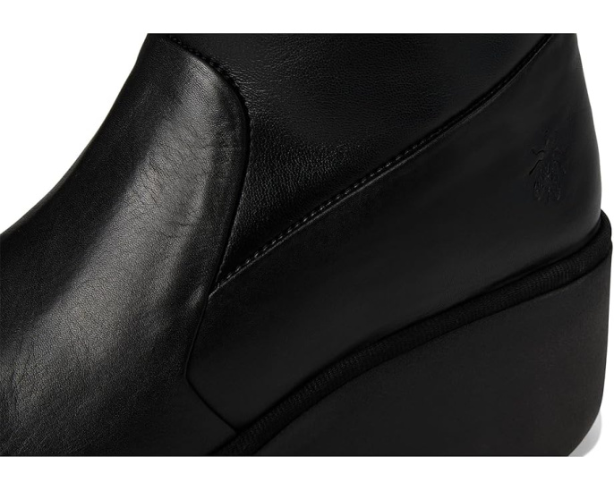 Ботинки FLY LONDON Boik602fly Black на танкетке