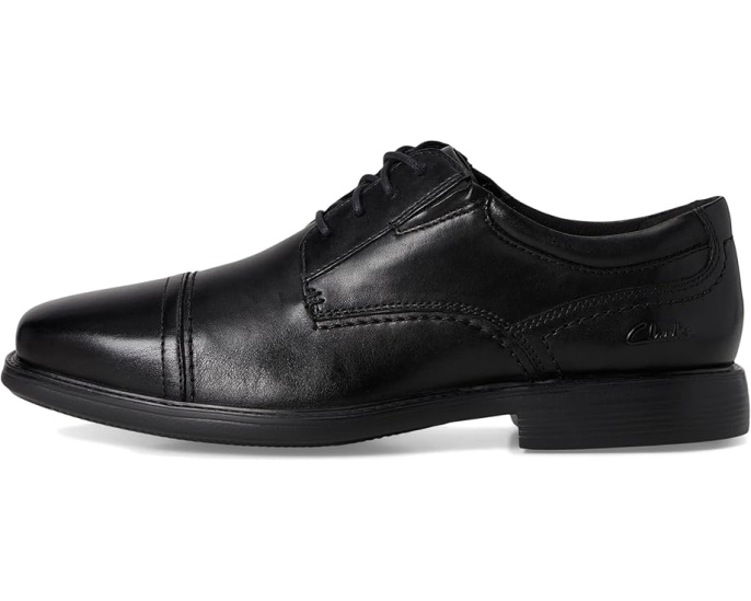Туфли Clarks DressLite Cap из кожи с эффектом состаренности