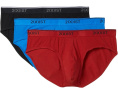 2(X)IST 3шт трусы Cotton Stretch No Show Brief красные