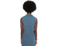 Топ Eileen Fisher с воротником-хомутом Bubble Jacquard