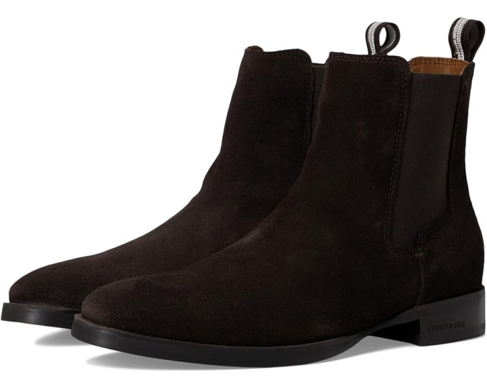 Ботинки Chelsea Raymond из кожи с боковыми вставками Kenneth Cole